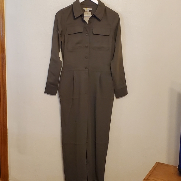 Boden Zada Jumpsuit in Khaki (olive green) - Picture 5 of 14